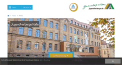 Desktop Screenshot of halle.djh-sachsen-anhalt.de