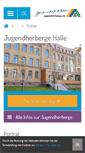 Mobile Screenshot of halle.djh-sachsen-anhalt.de